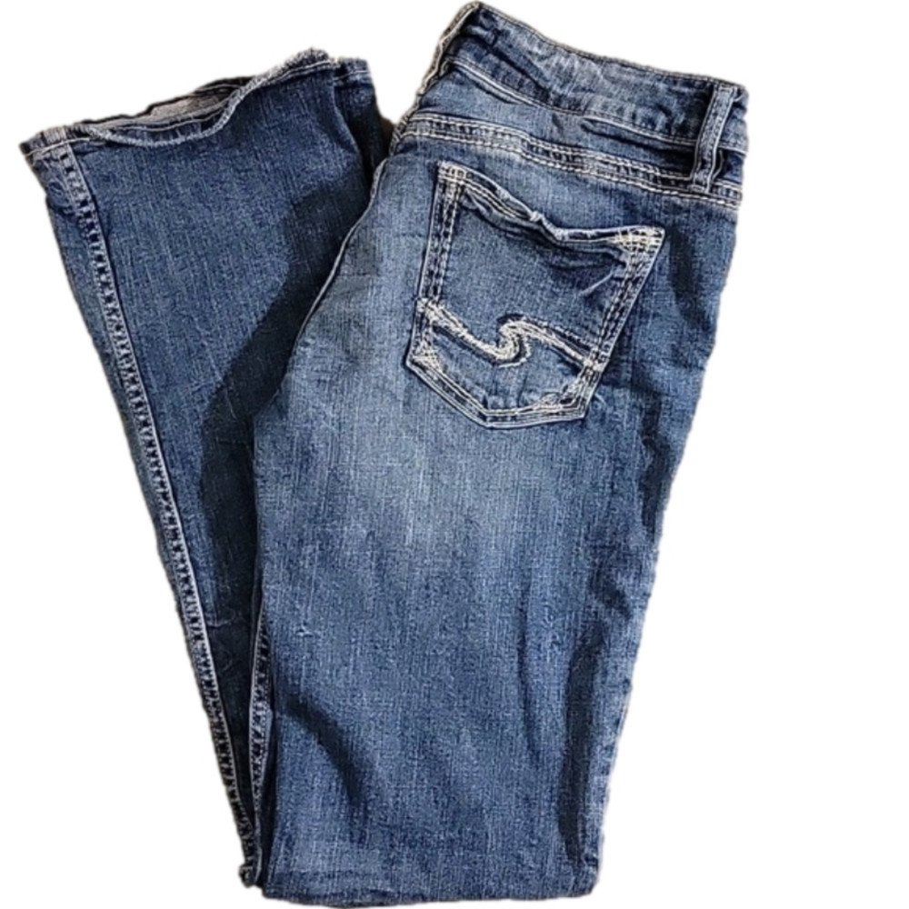 Silver Jeans Company Suki Slim Boot Size Tagged 28w / 33l